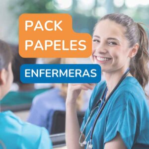 Pack papeles para enfermeras