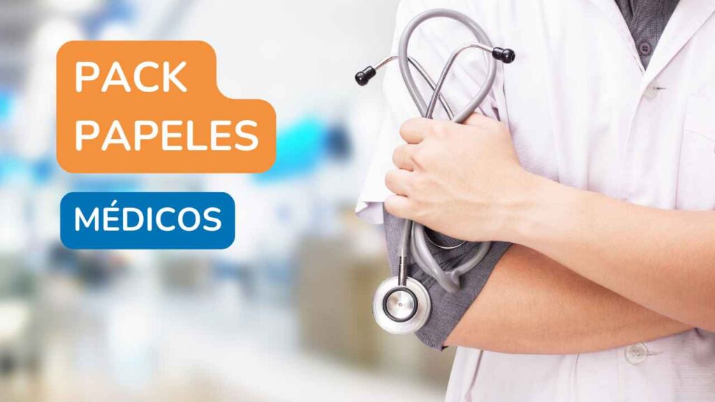 pack papeles medicos